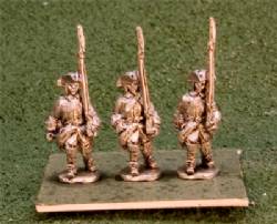 Swedish Musketeers, tricorn marching